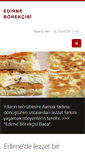 Mobile Screenshot of edirneborekcisi.com